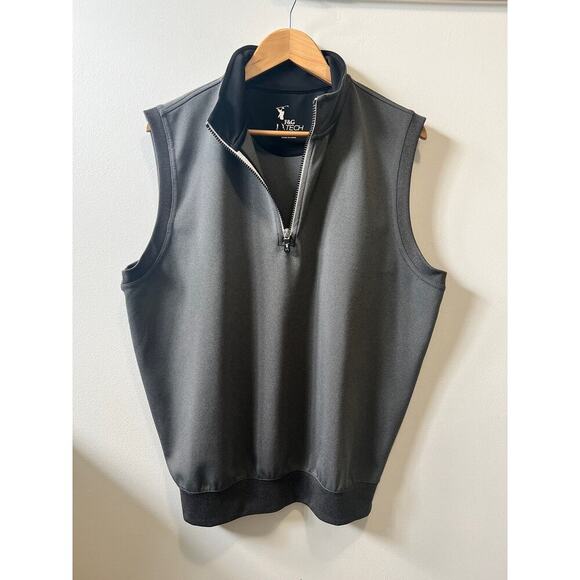 Fairway & Greene Tech 1/4 Zip Golf Vest men's size large - Picture 1 of 4